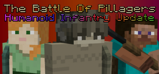 The Battle Of Pillager Mod Humanoid Infantry Update Mods For Minecraft