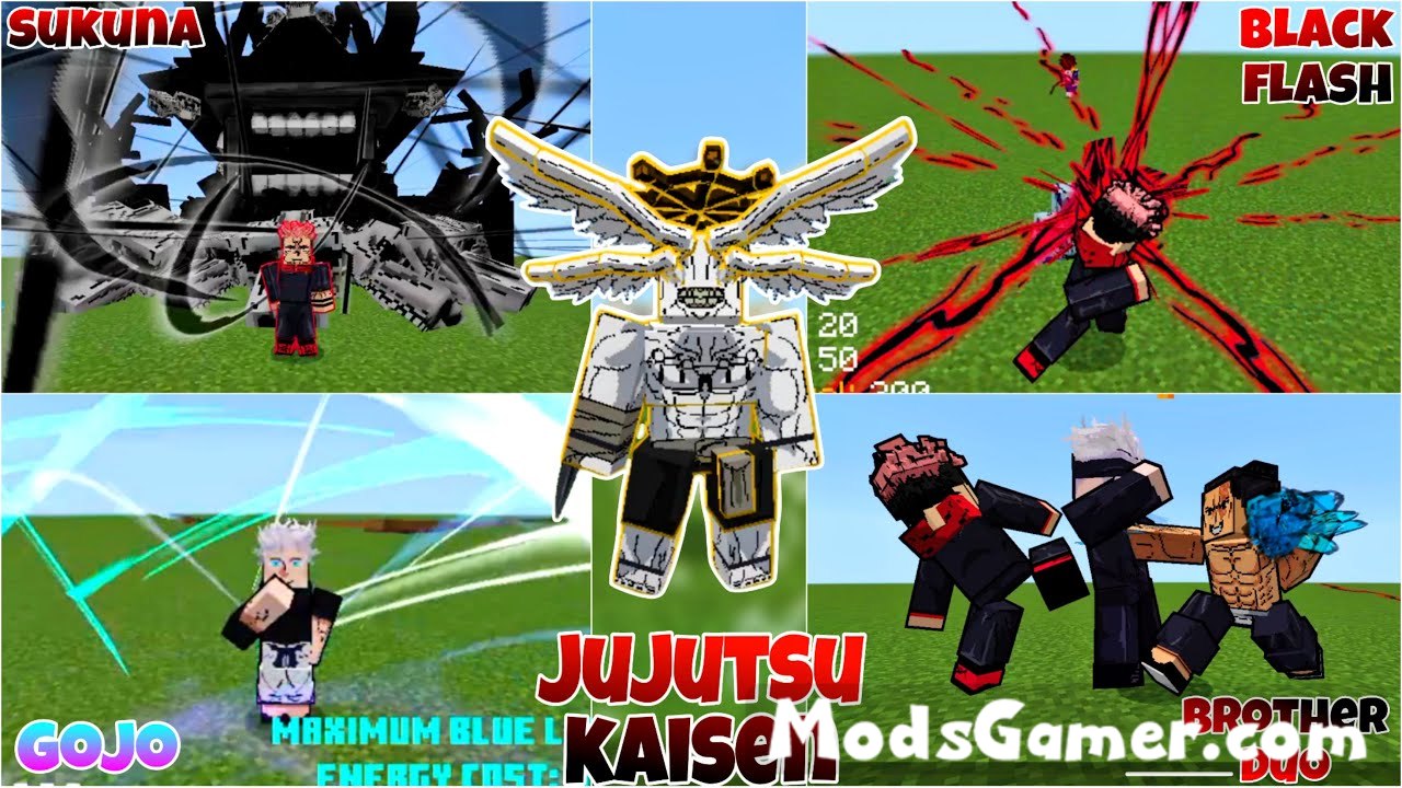 Jujutsu Kaisen Mod Minecraft Pe Mods For Minecraft