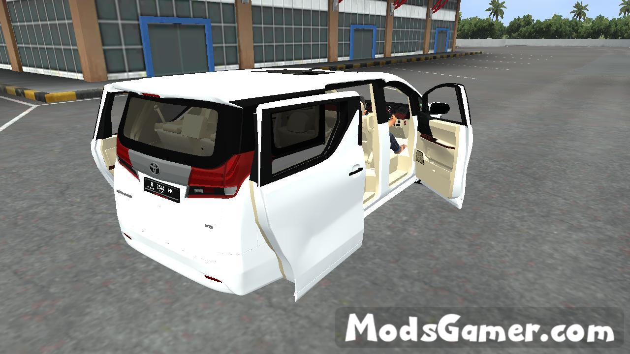 Toyota Alphard Iii V Executive Mod Mods For Bus Simulator Indonesia