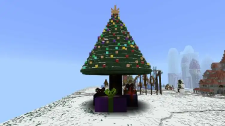 Map: Minecraft Christmas City - modsgamer.com