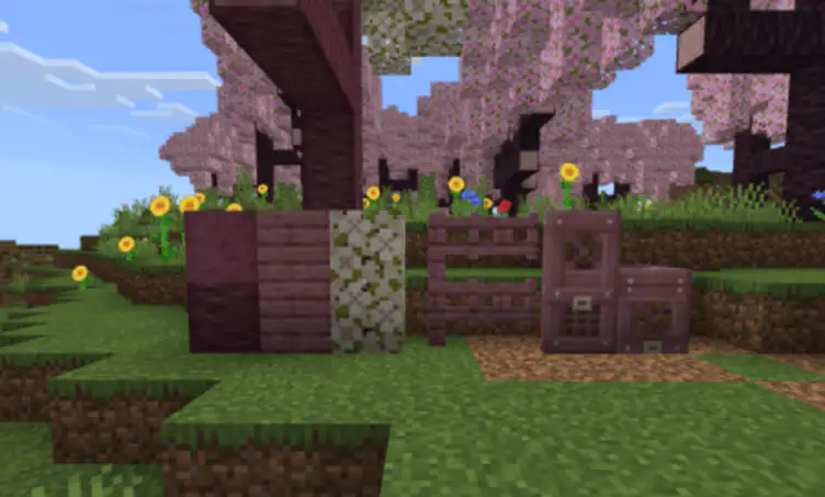 Addon: Better Cherry Blossom Biome - modsgamer.com