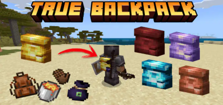 Addon: True Backpack - modsgamer.com