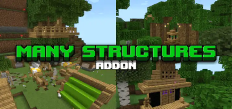 Addon: Many Structures - modsgamer.com