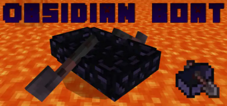 Addon: Obsidian Boat - modsgamer.com