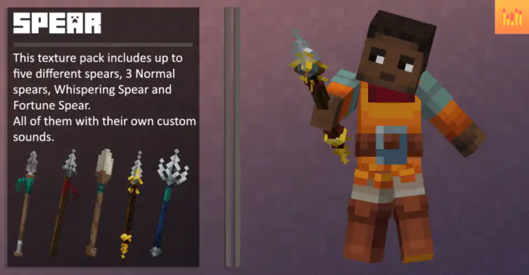 Custom 3D Trident Textures - modsgamer.com