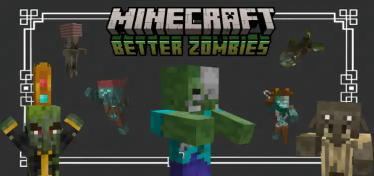 Textures: Better Zombies (150+ Zombie Variants) - modsgamer.com