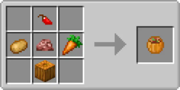 Addon: XLFoodModPE - modsgamer.com