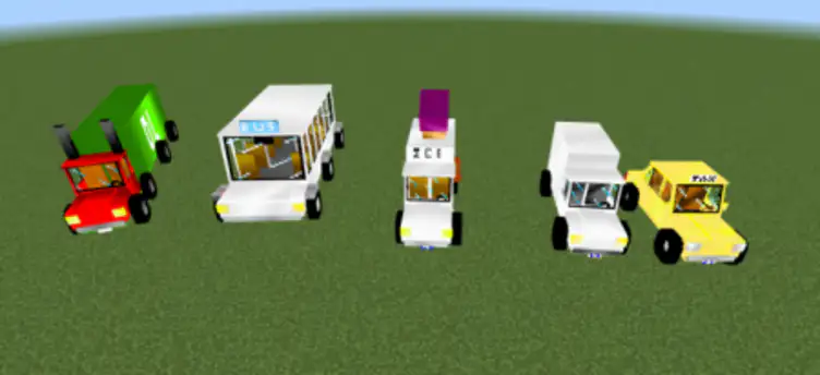 Addon: Minecraft On Wheels - modsgamer.com