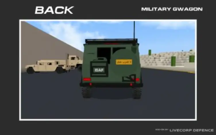 Addon: Military G Wagon - modsgamer.com