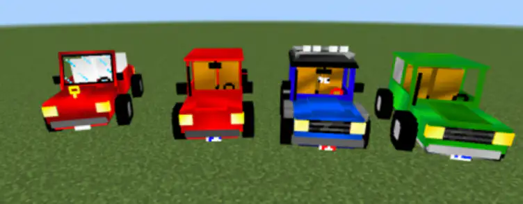 Addon: Minecraft On Wheels - modsgamer.com