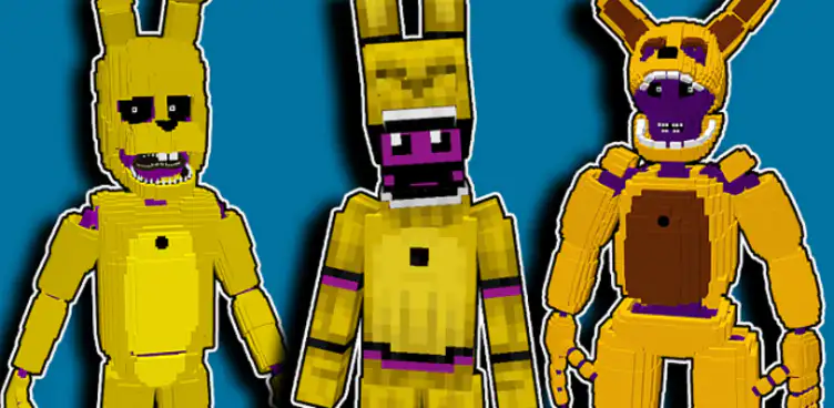 Fnaf 4: Spring Bonnie (Irritant remake) - modsgamer.com