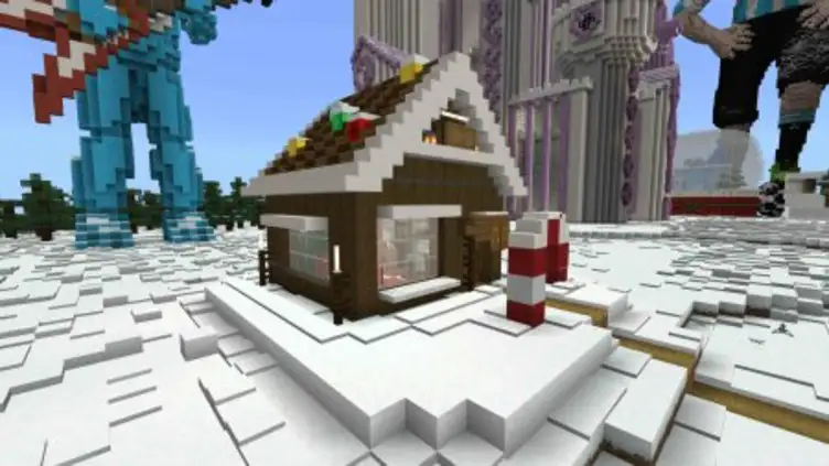 Map: Minecraft Christmas City - modsgamer.com