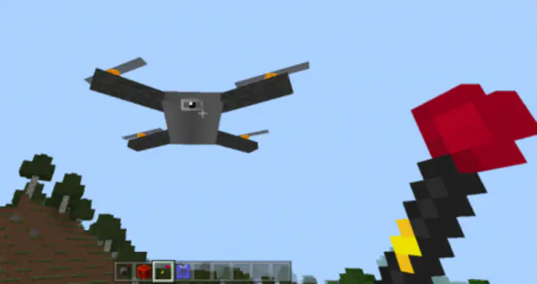 Drones Addon: A Flying Protective Camera Drone - modsgamer.com