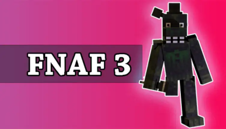 FNaF 3 Mod Beta 2 Minecraft Mod