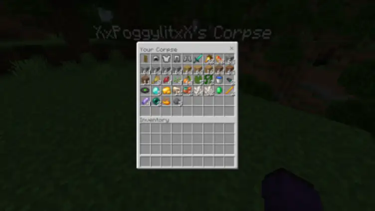 Addon: Player Corpse - modsgamer.com