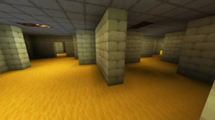 The BackRooms Minecraft V2. Minecraft Map