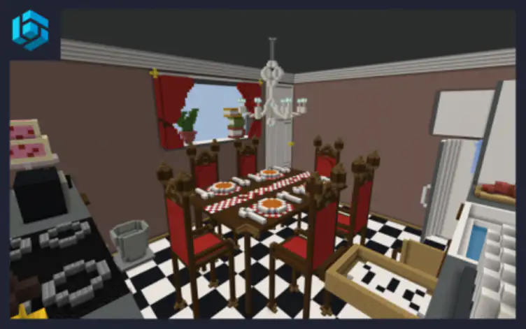 Giant Kitchen Map - Mods for Minecraft