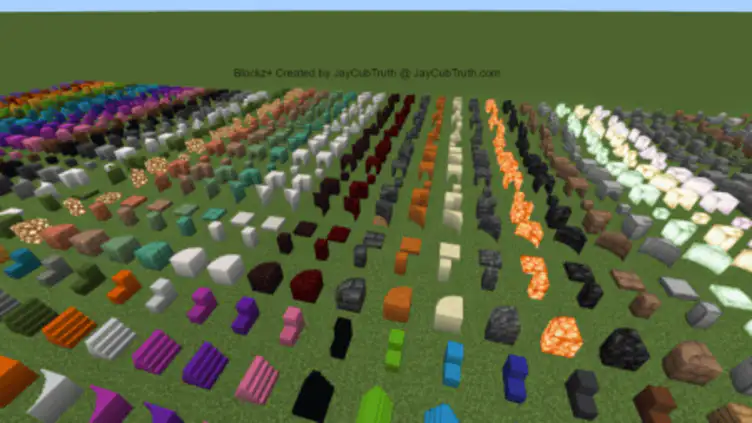 Addon: Blockz+ by JayCubTruth - 2000 New Blocks! - modsgamer.com