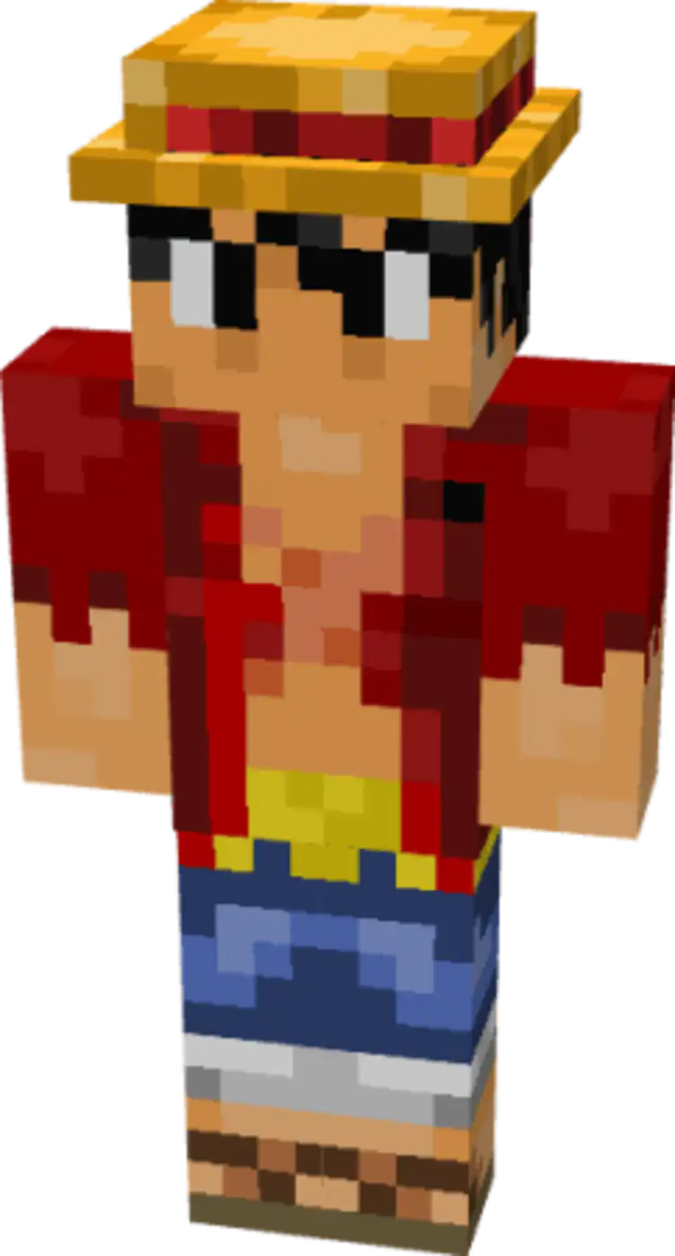 Luffy Skins do Minecraft