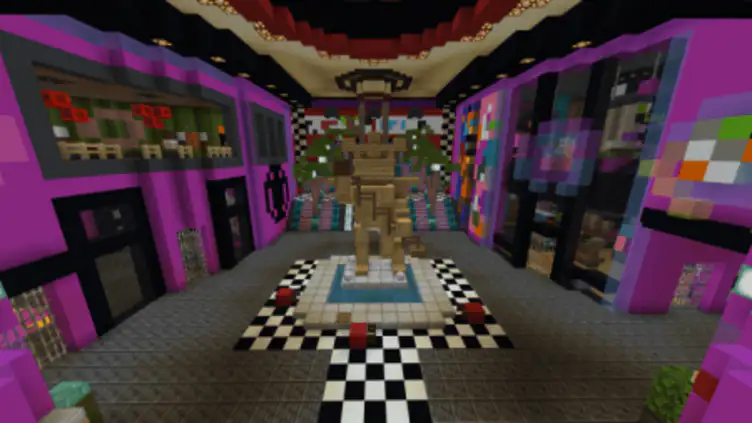 Five Nights at Freddy's  Freddy Fazbear's pizza Map - Mods for Minecraft