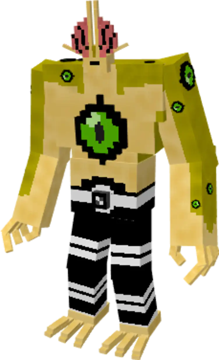 Alien X - Ben 10 Alien Force Minecraft Skin