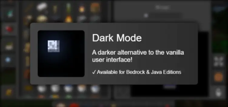 Texture: Dark Mode - modsgamer.com