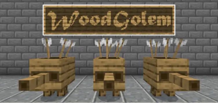 Addon: Wood Golem - modsgamer.com