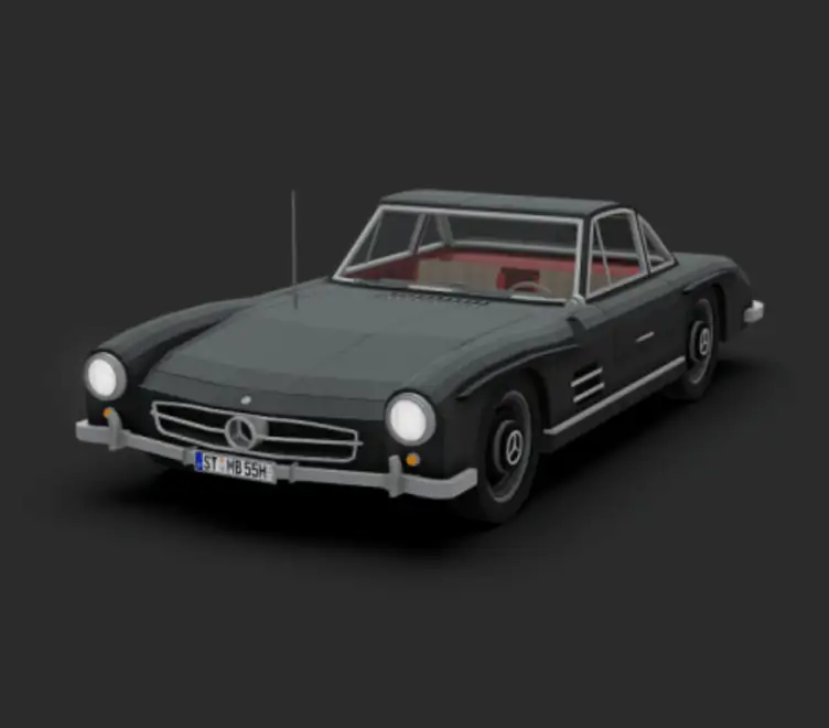 Addon: Mercedes-Benz 300SL - modsgamer.com