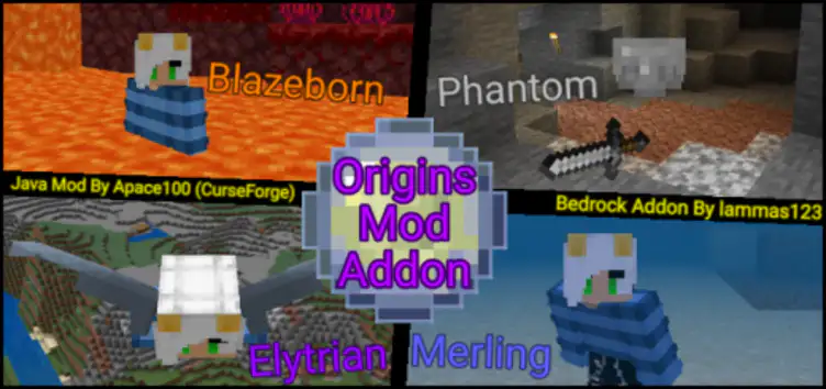 Origins Mod Bedrock Edition - modsgamer.com