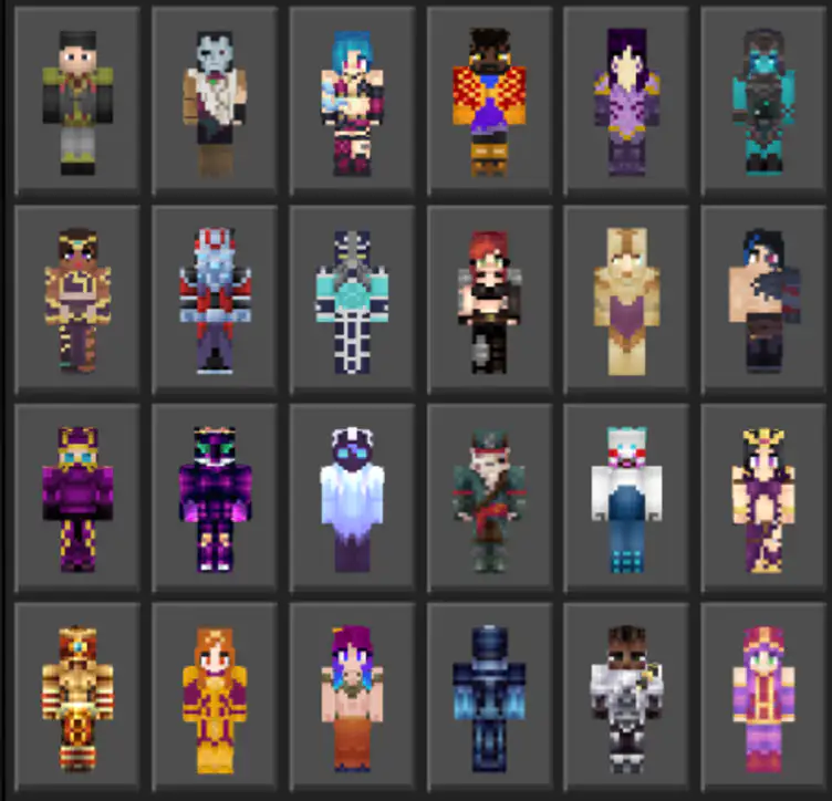 Skin Pack: League of Legends ( LOL ) - modsgamer.com