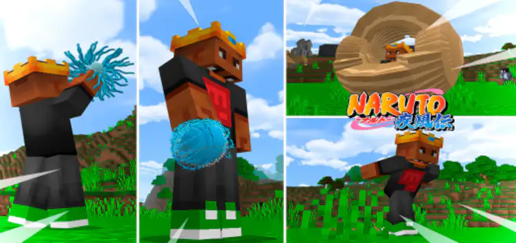 Ketsuryugan Jutsus Naruto Anime Mod Minecraft 