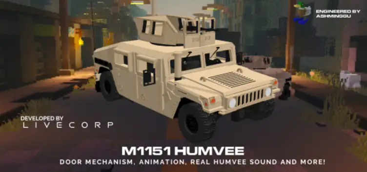 Addon: M1151 Humvee (Animations, Door Mechanism and More!) - modsgamer.com