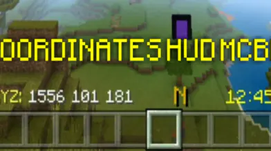 Coordinates HUD MCBE Textures pack | modsgamer.com