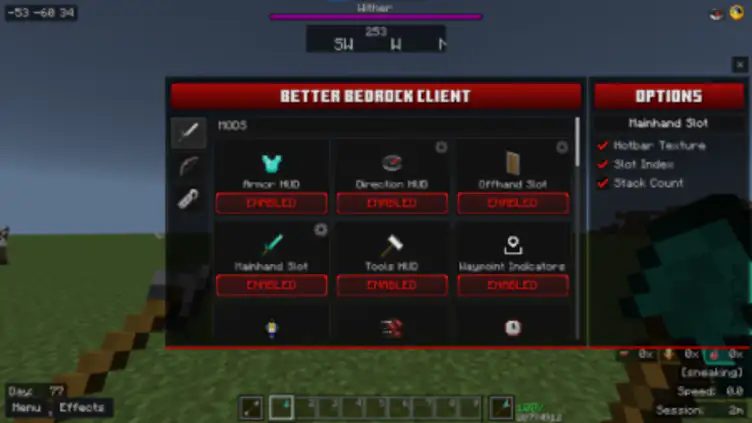 Texture: Better Bedrock Client - modsgamer.com