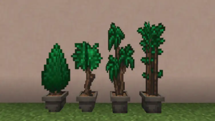 Addon: Potted Trees - modsgamer.com