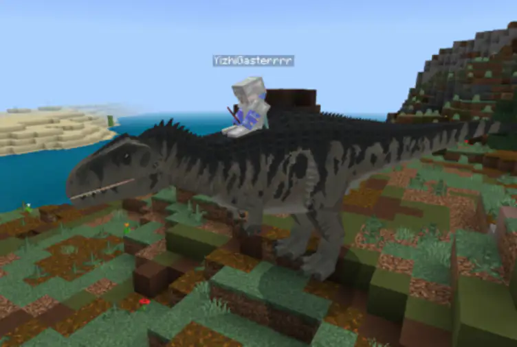 Addon: Jurassic World Giganotosaurus - modsgamer.com