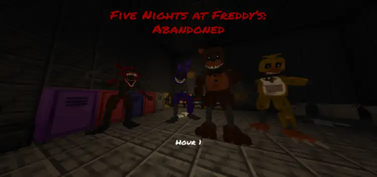 Map: Five Nights at Freddy's: Abandoned (Chapter 1: First Hour) - modsgamer.com