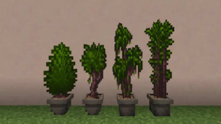 Addon: Potted Trees - modsgamer.com