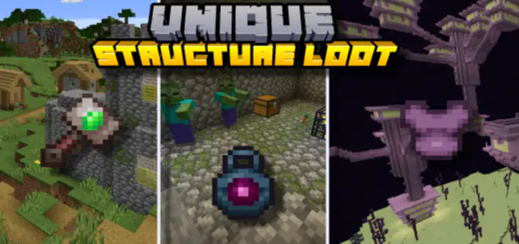 Addon: Unique Structure Loot - modsgamer.com