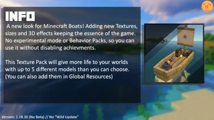 Textures: Enhanced Boats - modsgamer.com