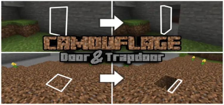 Addon: Camouflage Door & Trapdoor - modsgamer.com