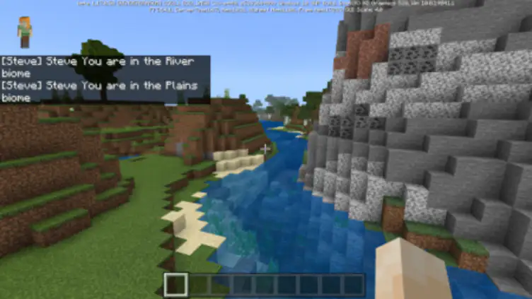 Addon: Biome Helper - modsgamer.com