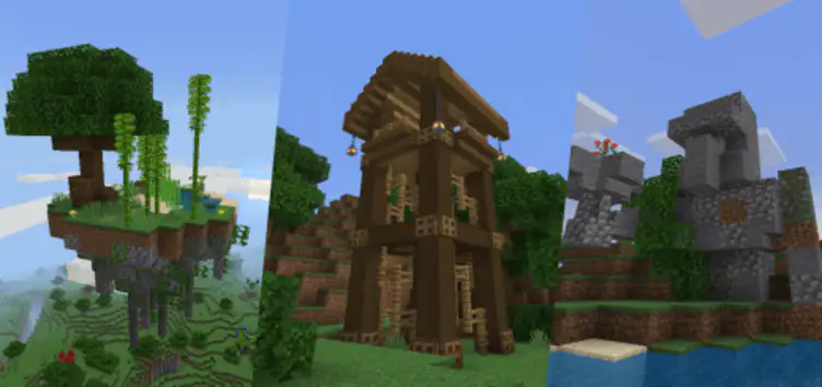 Abandoned & Ruin Structures for Minecraft Pocket Edition 1.20