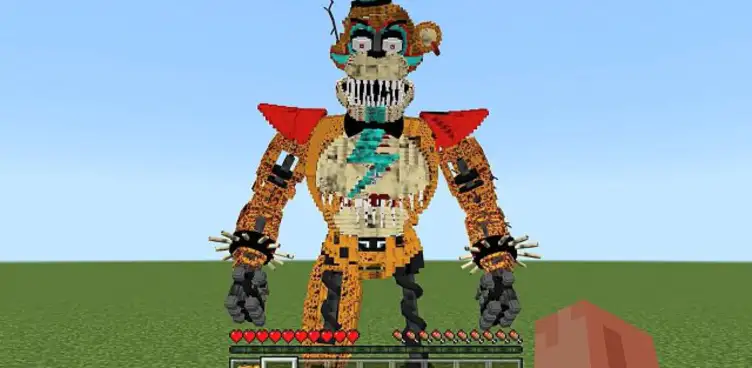 Addon: Nightmare Glamrock Freddy - modsgamer.com