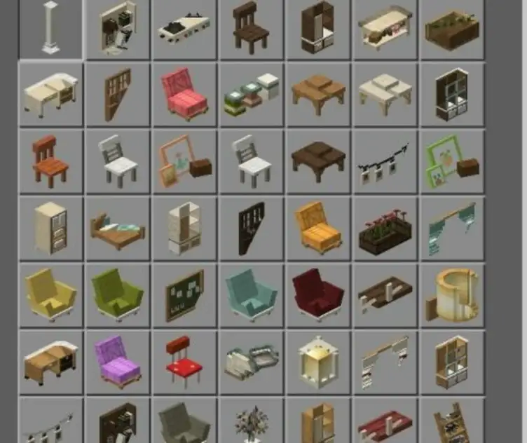 Addon: Gooblicraft V2: Furnitures - modsgamer.com