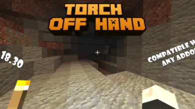 Torch OffHand Mod | modsgamer.com