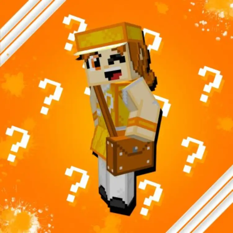 Lucky Block Minecraft Skin