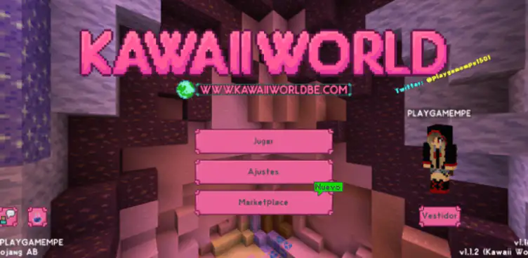 Kawaii World Textures - Mods for Minecraft