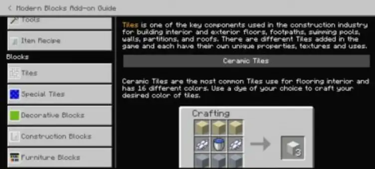 Addon: Modern Blocks - modsgamer.com