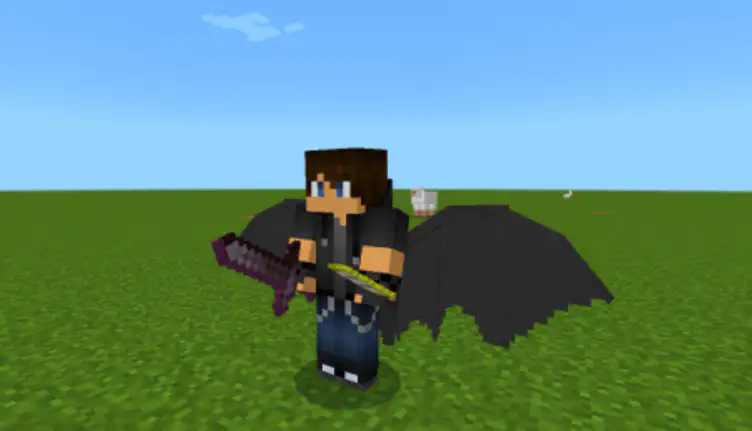 Addon: Black Dragon Wings - modsgamer.com